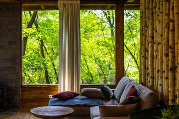 Фото номера Улучшенное шале Шале Porumbacu Treehouse г. Порумбаку-де-Сус 9