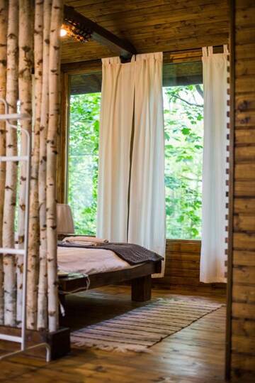 Фото номера Улучшенное шале Шале Porumbacu Treehouse г. Порумбаку-де-Сус 6