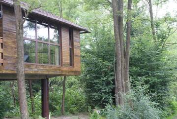Фото номера Шале с одной спальней Шале Porumbacu Treehouse г. Порумбаку-де-Сус 15
